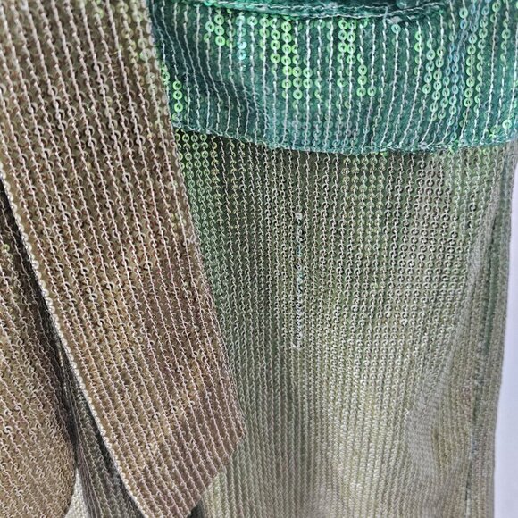 Anthropologie X Bhanuni by Jyoti Ombre Sequin Dress SZ Small READ - Picture 15 of 16